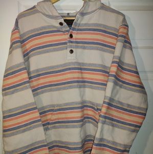Pendleton (S.P.) serape pop over hoodie